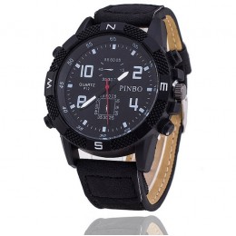 Ceas Quartz Black UltraPro Pinbo
